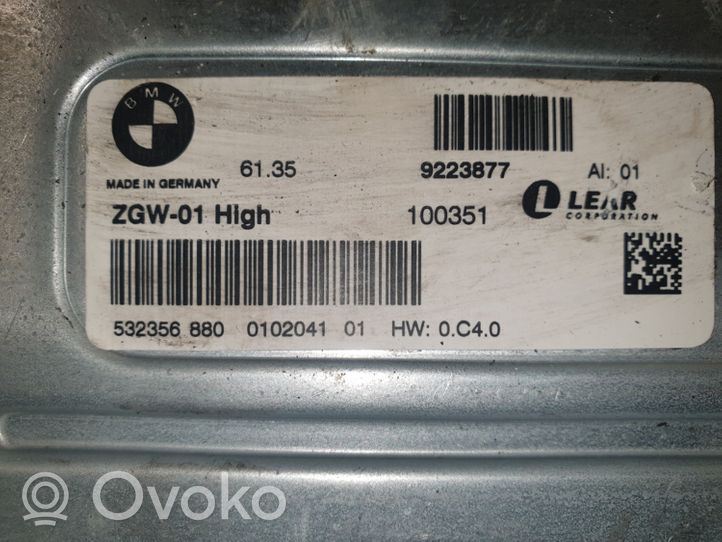 BMW 5 F10 F11 Door central lock control unit/module 9223877