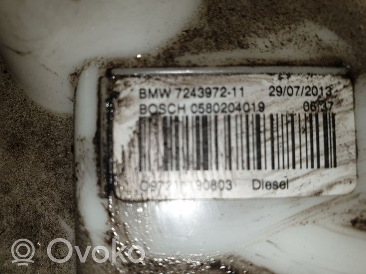 BMW 3 F30 F35 F31 Fuel injection high pressure pump 7243972