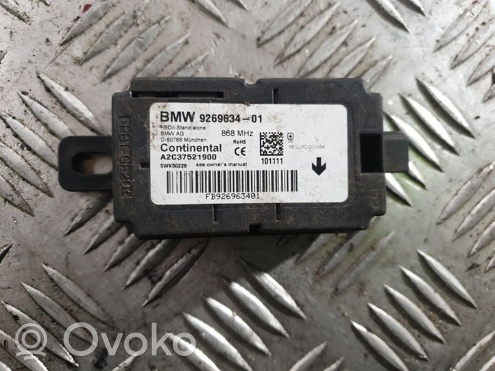 BMW 3 F30 F35 F31 Czujnik ruchu 9269634