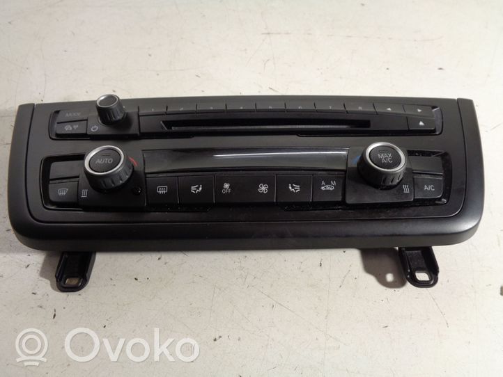 BMW 3 F30 F35 F31 Gaisa kondicioniera / klimata kontroles / salona apsildes vadības bloks (salonā) 9226784