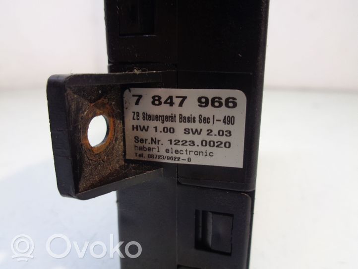 BMW 5 F10 F11 Alarm control unit/module 7847966