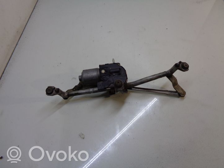 Volkswagen Touran II Front wiper linkage and motor 1T2955119A