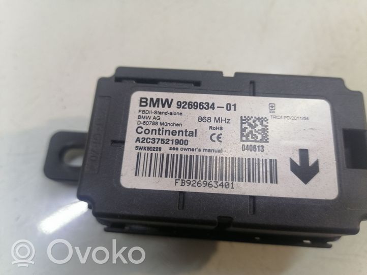 BMW 3 F30 F35 F31 Rilevatore/sensore di movimento 9269634