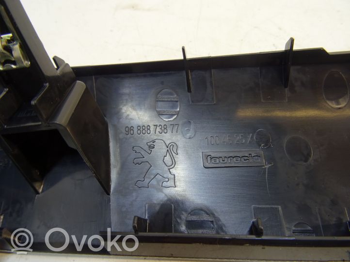 Peugeot 508 Garniture de panneau console centrale 9672421877