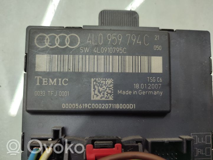 Audi Q7 4L Oven ohjainlaite/moduuli 4L0959794C
