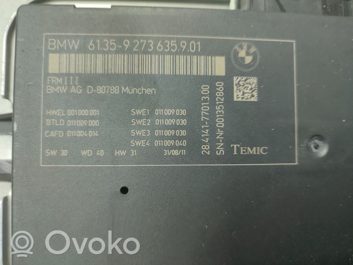 BMW X3 F25 Sterownik / Moduł świateł LCM 9273635