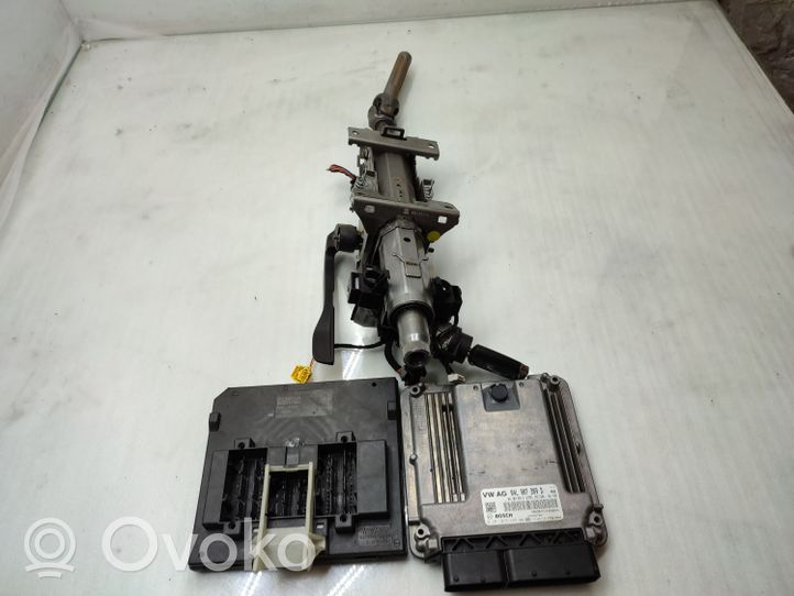 Volkswagen Golf VII Kit centralina motore ECU e serratura 04L907309D