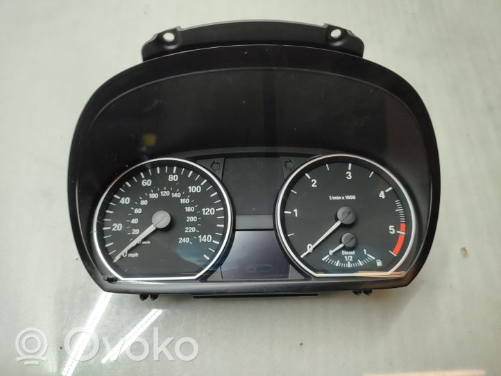 BMW 1 E81 E87 Speedometer (instrument cluster) 9242333