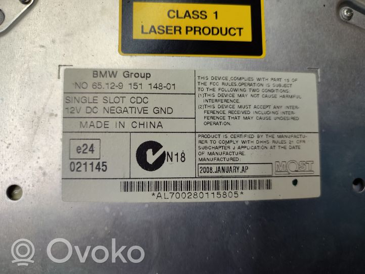 BMW X5 E70 Zmieniarka płyt CD/DVD 9151148