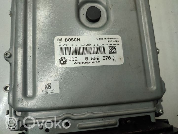 BMW X5 E70 Kit centralina motore ECU e serratura 8506570