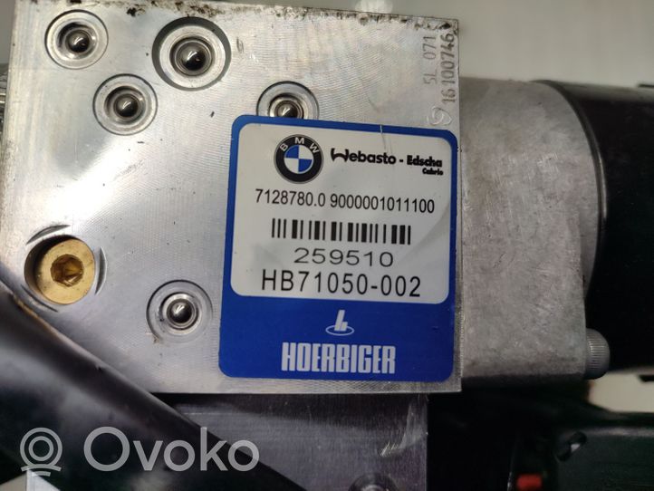 BMW 3 E92 E93 Avattavan katon dynaaminen pääsylinteri 7128780