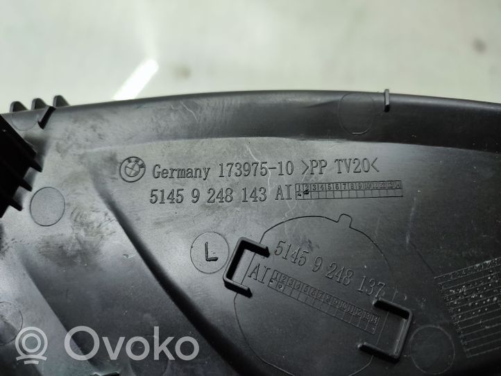 BMW 3 GT F34 Panelės apdailos skydas (šoninis) 9248143