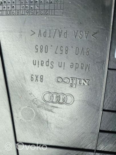 Audi A3 S3 8V Rivestimento estremità laterale del cruscotto 8V0857085