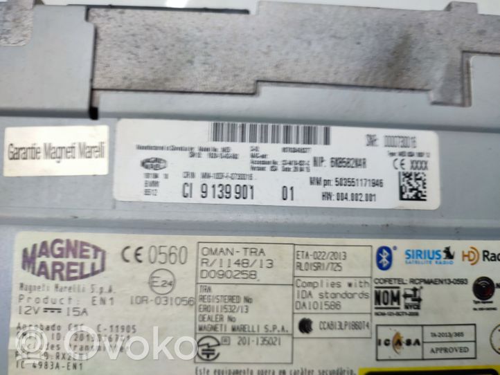 BMW 3 F30 F35 F31 Mascherina unità principale autoradio/GPS 9139901