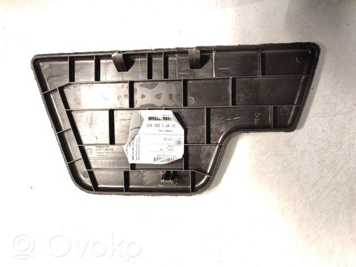 BMW 3 GT F34 Dolny panel schowka koła zapasowego 7325510