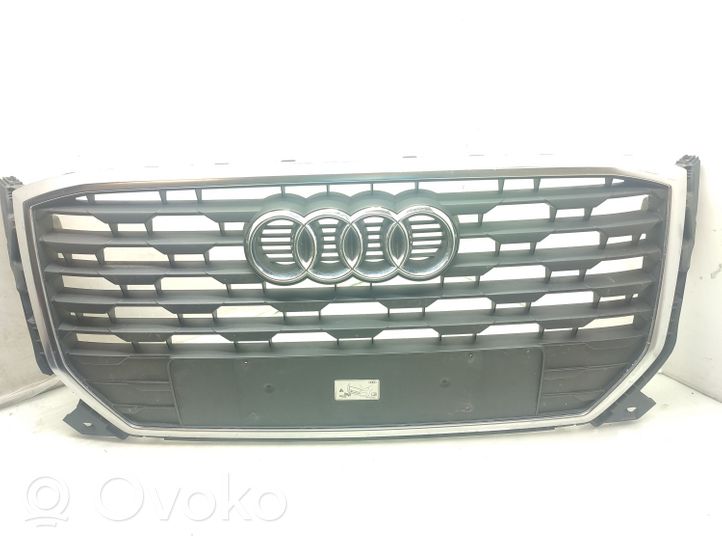 Audi Q2 - Grille calandre supérieure de pare-chocs avant 81A853651