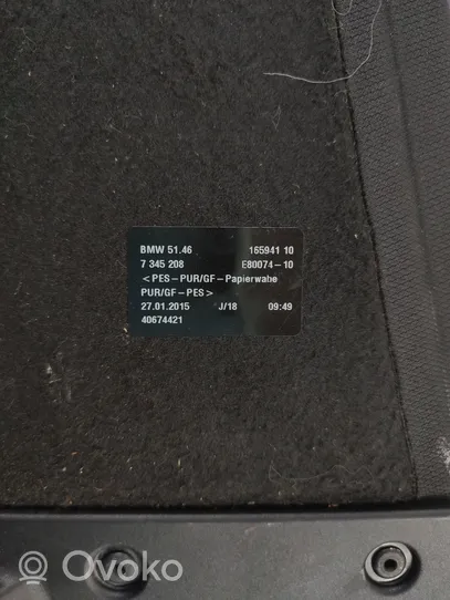 BMW 4 F32 F33 Półka tylna bagażnika 7345208