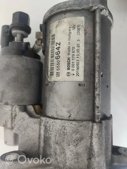 Opel Astra K Starter motor 55506642