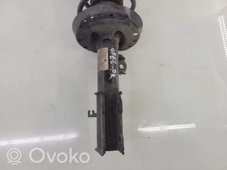 Opel Astra K Front shock absorber with coil spring 39039563