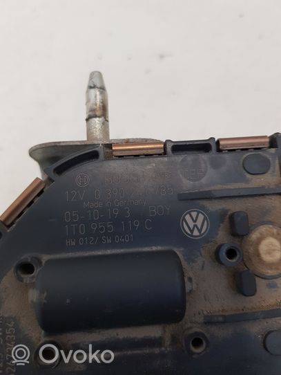 Volkswagen Touran I Mechanizm i silniczek wycieraczek szyby przedniej / czołowej 1T0955119C