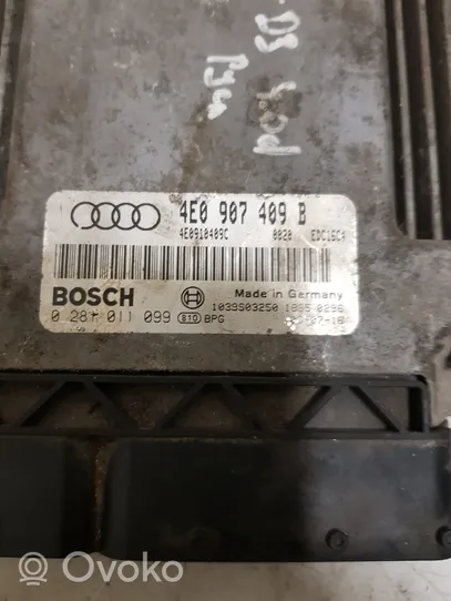 Audi A8 S8 D3 4E Calculateur moteur ECU 4E0907409B