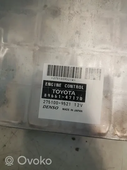 Toyota Prius (XW20) Sterownik / Moduł ECU 8966147170