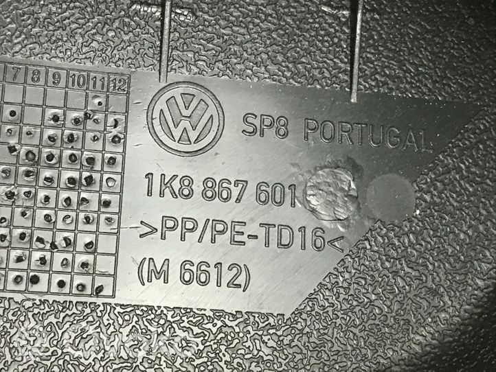Volkswagen Scirocco Verkleidung Abdeckung Heckklappe Kofferraumdeckel Satz Set 1K8867601