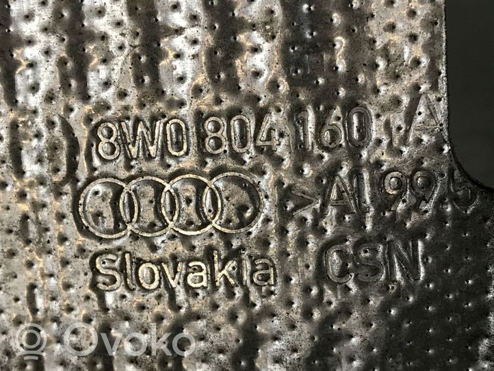 Audi A4 S4 B9 Pakokaasulämmön lämpökilpi 8W0804160A