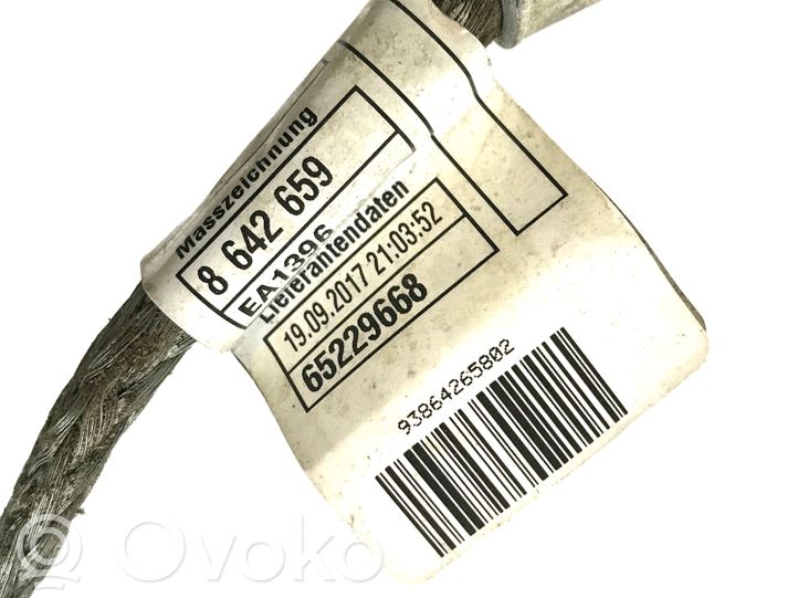 BMW 5 G30 G31 Cavo negativo messa a terra (batteria) 8642659