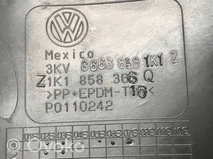 Volkswagen Golf VI Element deski rozdzielczej / dół 1K1858366Q