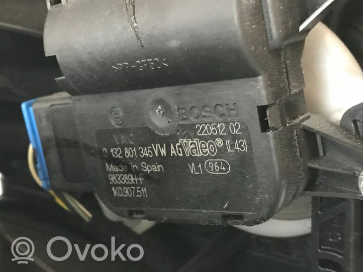 Volkswagen Golf VI Scatola climatizzatore riscaldamento abitacolo assemblata 5K1820003BP