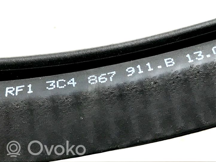 Volkswagen PASSAT B7 Front door rubber seal 3C4867911B