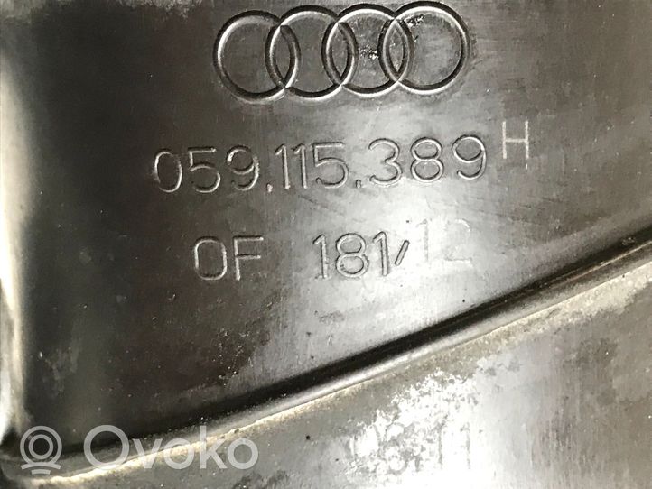 Audi A7 S7 4G Supporto di montaggio del filtro dell’olio 059115389H