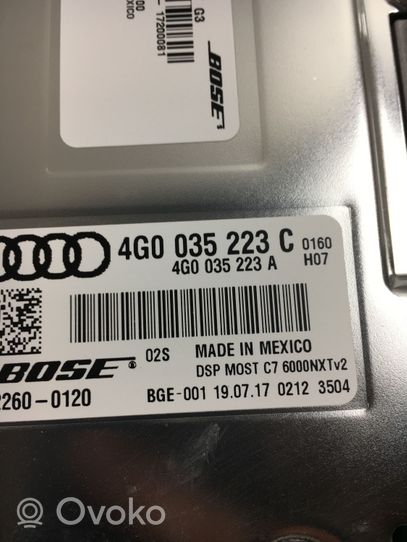 Audi A6 S6 C7 4G Kit sistema audio 4G8035382