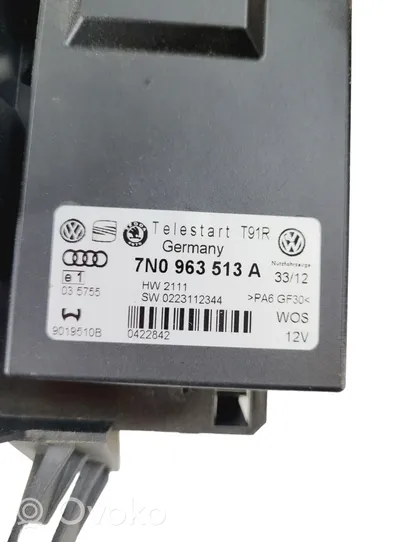 Volkswagen PASSAT B7 Apulämmittimen ohjainlaite/moduuli 7N0963513A