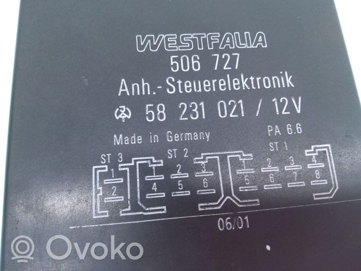 KIA Carnival Sterownik / Moduł haka holowniczego 58231021