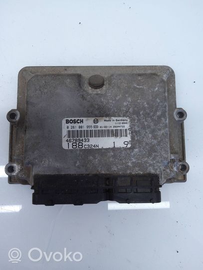 Fiat Punto (188) Engine ECU kit and lock set 46789433