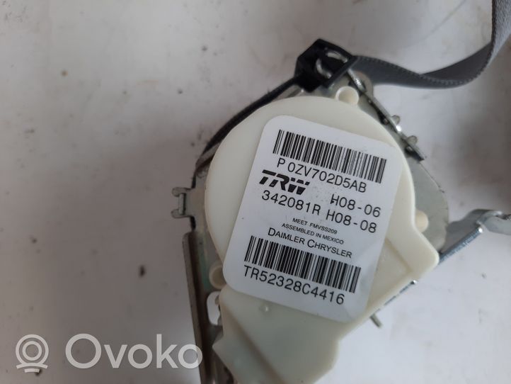 Volkswagen Routan Takaistuimen turvavyö 342081R