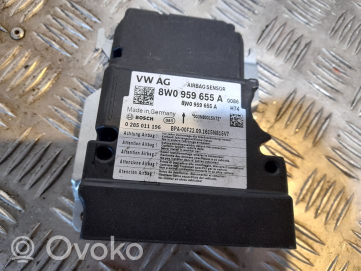 Audi A4 S4 B9 Gaisa spilvenu vadības bloks 8W0959655A