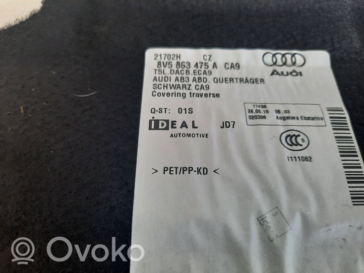 Audi A3 S3 8V Muu tavarahyllyn osa 8V5863475A