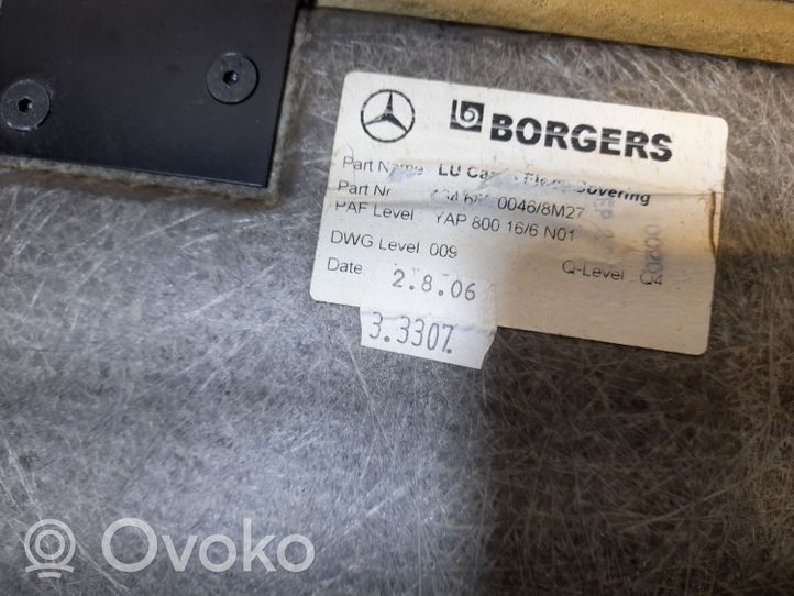 Mercedes-Benz GL X164 Wykładzina bagażnika A1649210486