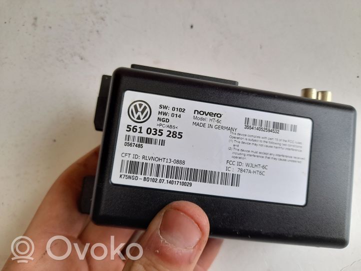 Volkswagen Jetta VI GPS navigation control unit/module 561035285