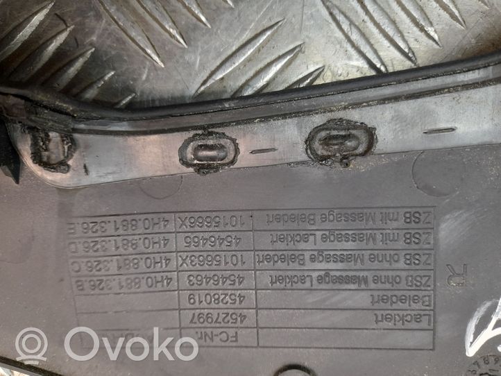 Audi A8 S8 D4 4H Sėdynių reguliavimo jungtukas (-ai) 8K0959748