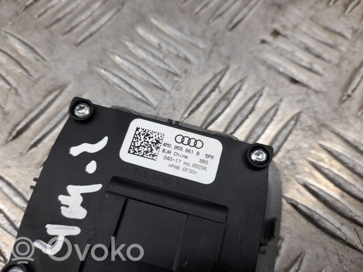 Audi Q7 4M Interruttore di controllo del sedile 4M0959861B