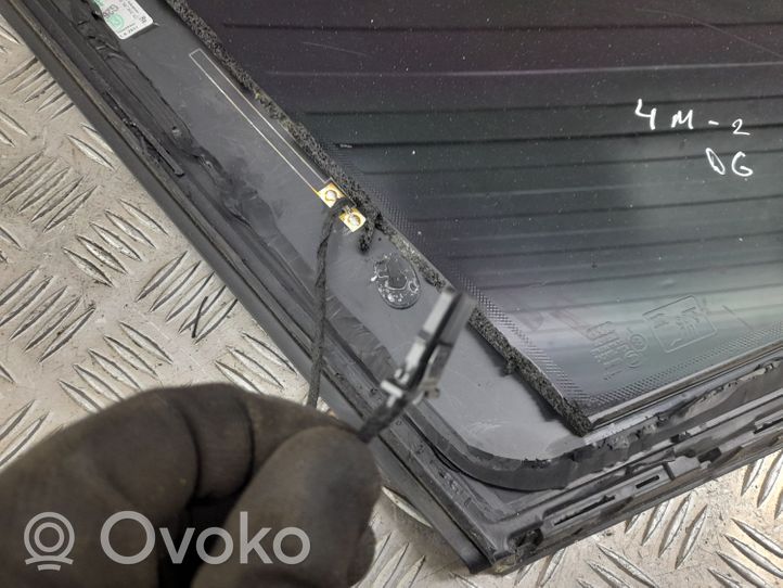 Audi Q7 4M Galinis šoninis kėbulo stiklas 4M0845298C