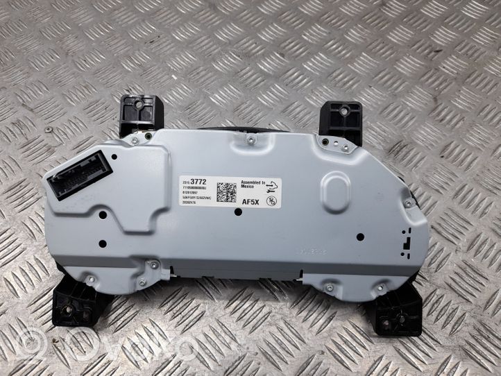 Cadillac CTS Tachimetro (quadro strumenti) 23153772