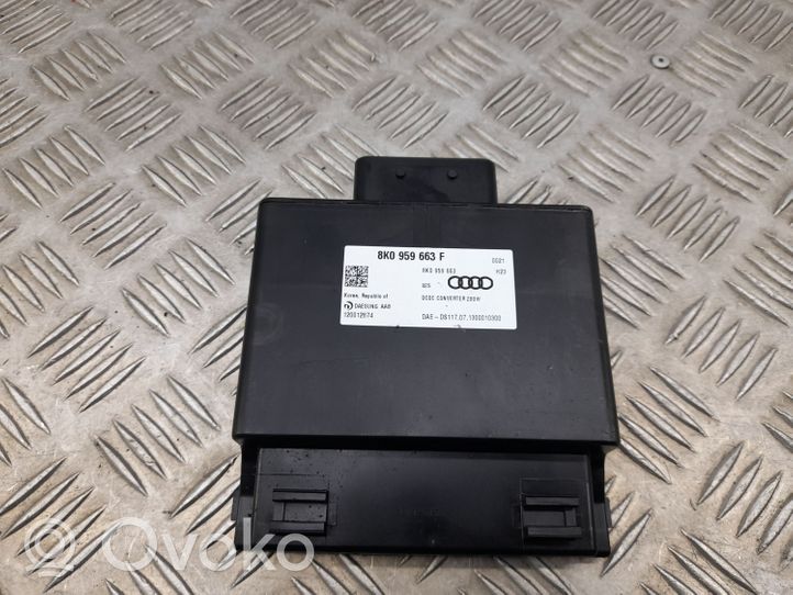 Audi A6 S6 C7 4G Įtampos keitiklis/ keitimo modulis 8K0959663F