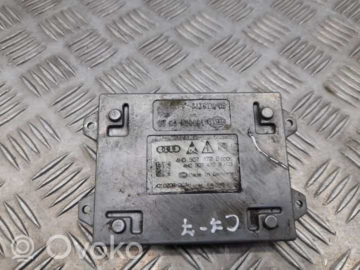 Audi A6 S6 C7 4G Module de ballast de phare Xenon 4H0907472B