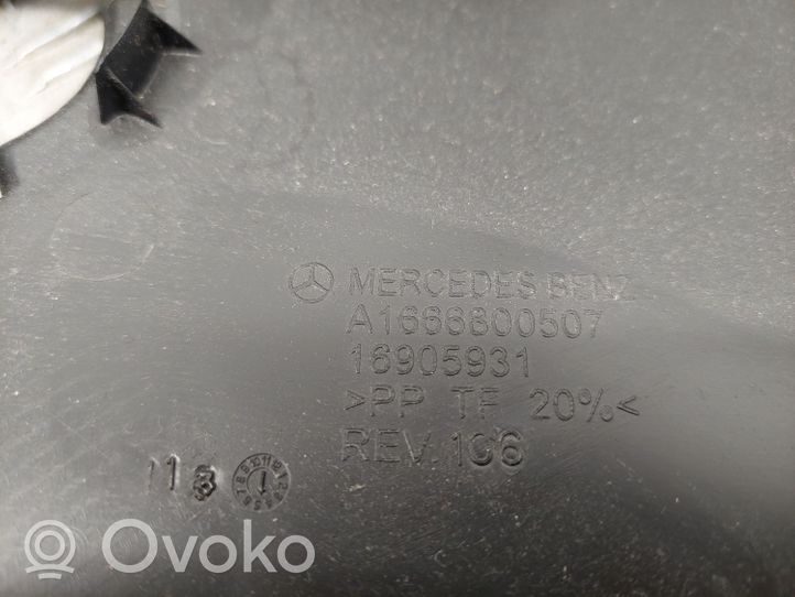 Mercedes-Benz GL X166 Rivestimento pannello inferiore del cruscotto A1666800507