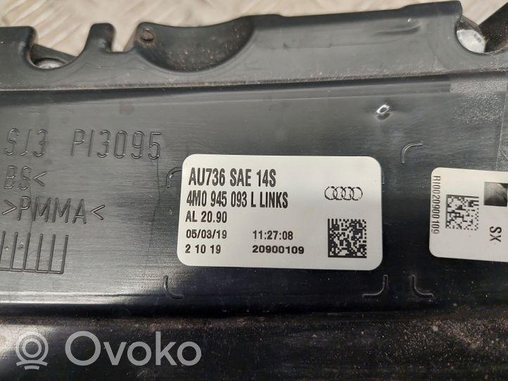 Audi Q7 4M Luci posteriori del portellone del bagagliaio 4M0945093L